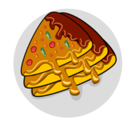 mat frukost pizza png