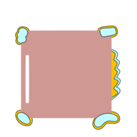 columna de tablero de papel de nota adhesiva estética png