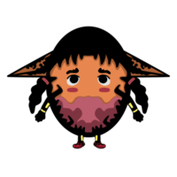 personnage monstre mignon png