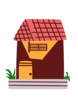 Aesthetic Simple House png