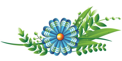 cadre de bouquet de fleurs pour la décoration png
