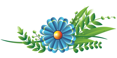 fiore mazzo telaio per decorazione png