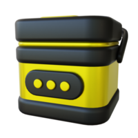 Luxury Gold Rice Cooker 3d Illustration png