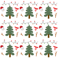 Christmas seamless pattern png