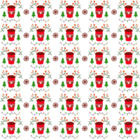 Christmas seamless pattern png