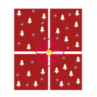 Christmas gift box png