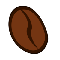 grain de café clipart png