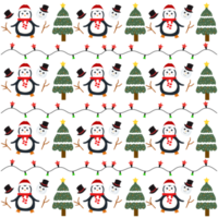 Natale seamless pattern png