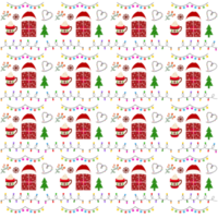 Christmas seamless pattern png