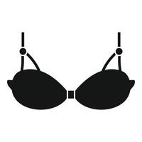 Cup bra icon, simple style vector