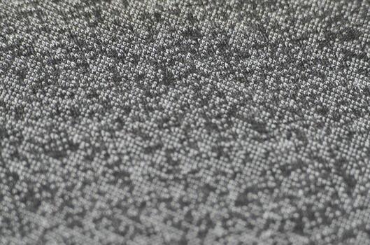 Black and white wool fabric for background. Heather backdrop pattern image photo