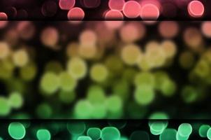 Abstract background with bokeh effect photo