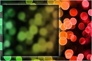 Bokeh background image with specific copy space photo