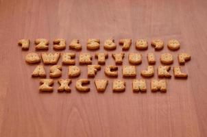 botones de teclado de galleta foto