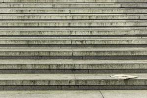 Staircase in the city. Steps as an architectural element. The texture of the tiles. photo