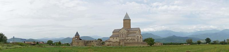 monasterio alawerdi, kakheti, georgia, europa foto