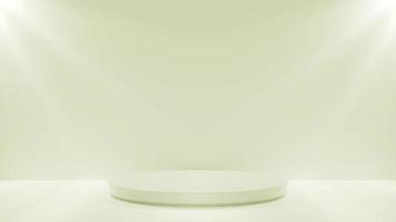 Moon Mist 3d podium for product display and showcase photo