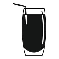 Drink soda icon, simple style vector