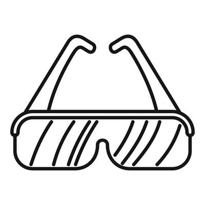 icono de gafas de depilación láser vector aislado plano 15120511 Vector en  Vecteezy