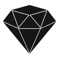 Love jewel icon, simple style vector