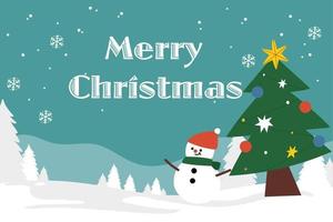 merry christmas banner vector illustration, icon christmas day.