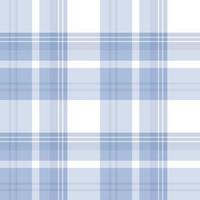 Seamless pattern in light blue and white colors for plaid, fabric, textile, clothes, tablecloth and other things. Vector image.