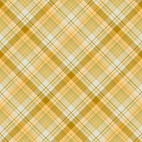 Seamless pattern in discreet yellow and light gray colors for plaid, fabric, textile, clothes, tablecloth and other things. Vector image. 2