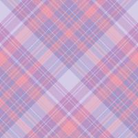 Seamless pattern in violet, lilac, purple and pink colors for plaid, fabric, textile, clothes, tablecloth and other things. Vector image. 2