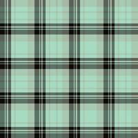 Seamless pattern in beautiful black and light green colors for plaid, fabric, textile, clothes, tablecloth and other things. Vector image.