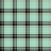 Seamless pattern in beautiful black and light green colors for plaid, fabric, textile, clothes, tablecloth and other things. Vector image.