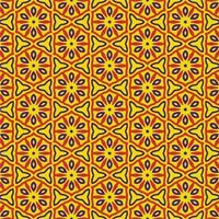 Repeating pattern, background and wall paper designs vector