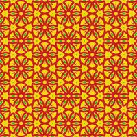 Repeating pattern, background and wall paper designs vector