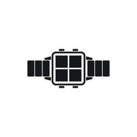 icono de reloj inteligente moderno, estilo simple vector