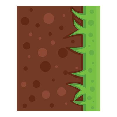 Game platform object icon, flat style