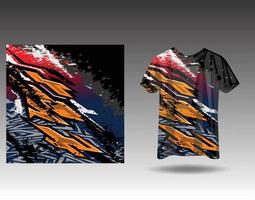 Tshirt sport grunge background for extreme jersey team racing cycling football gaming backdrop wallpaper vector