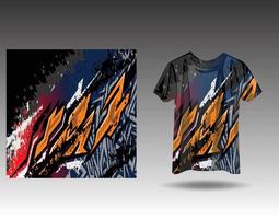 Tshirt sport grunge background for extreme jersey team racing cycling football gaming backdrop wallpaper vector