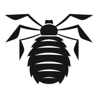 Forest bug icon, simple style vector