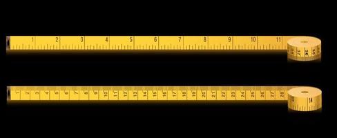 measure tape - vector