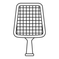 Shallow water net icon, outline style vector