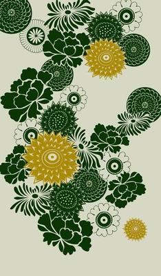 Decorative floral background