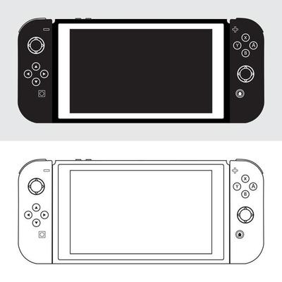 Video game console Vector Design Bundle , Game Controller Vector Set