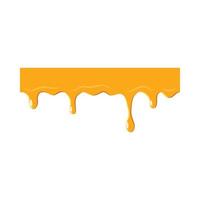 Dripping down honey icon vector