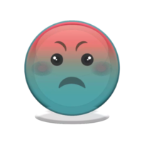 Cartoon emoji illustration png