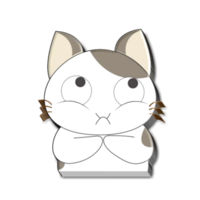 gatto cartone animato illustrazione png