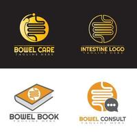 Human intestine or bowel icon vector