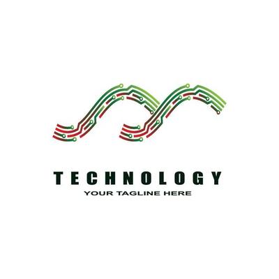 line technology icon.vector