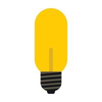 Halogen lamp icon, flat style vector