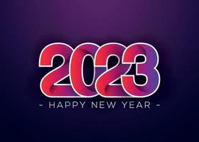 Happy New Year 2023 Vector Art, Icons, and Graphics for Free Download