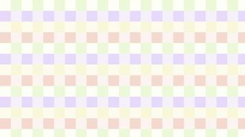 aesthetic cute pastel green, purple, yellow checkers, gingham, plaid, multicolor checkerboard background illustration, perfect for backdrop, background, wallpaper, cover vector