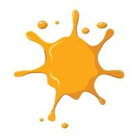 Honey spatter icon vector